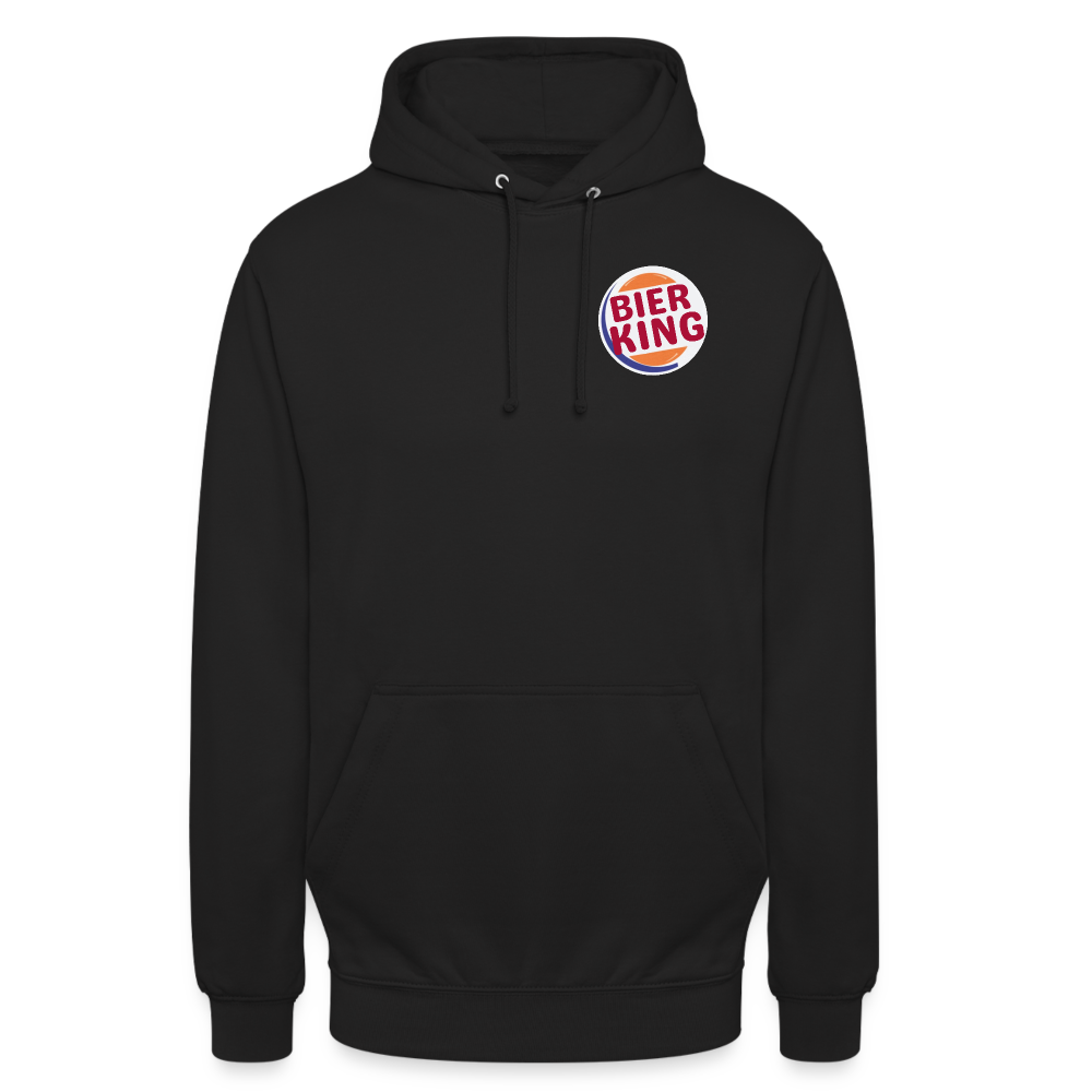 BIER KING - Unisex Hoodie - Schwarz