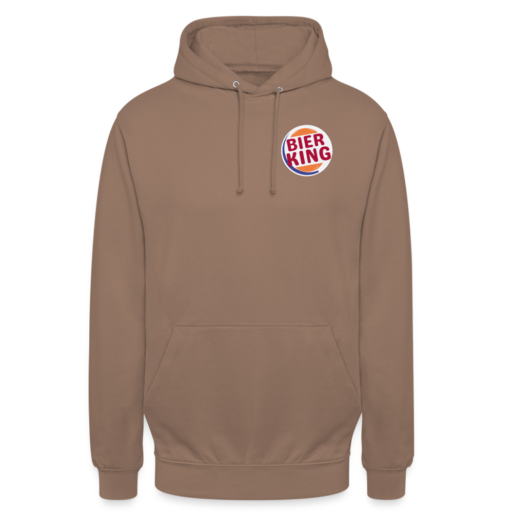 BIER KING - Unisex Hoodie - Mokka