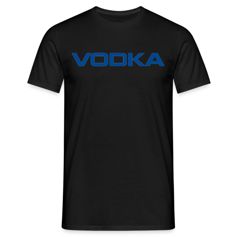 VODKA - Herren T-Shirt - Schwarz