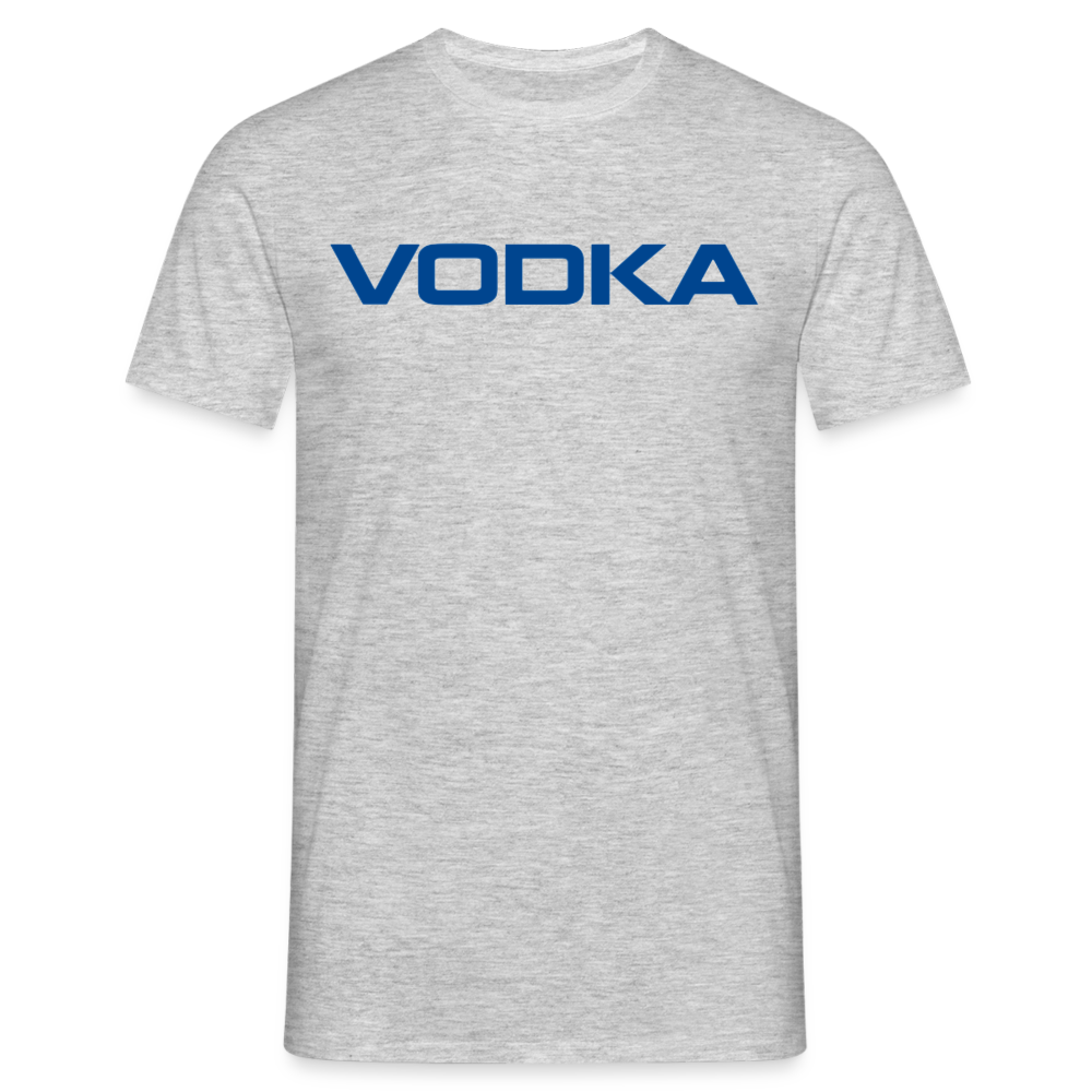 VODKA - Herren T-Shirt - Grau meliert