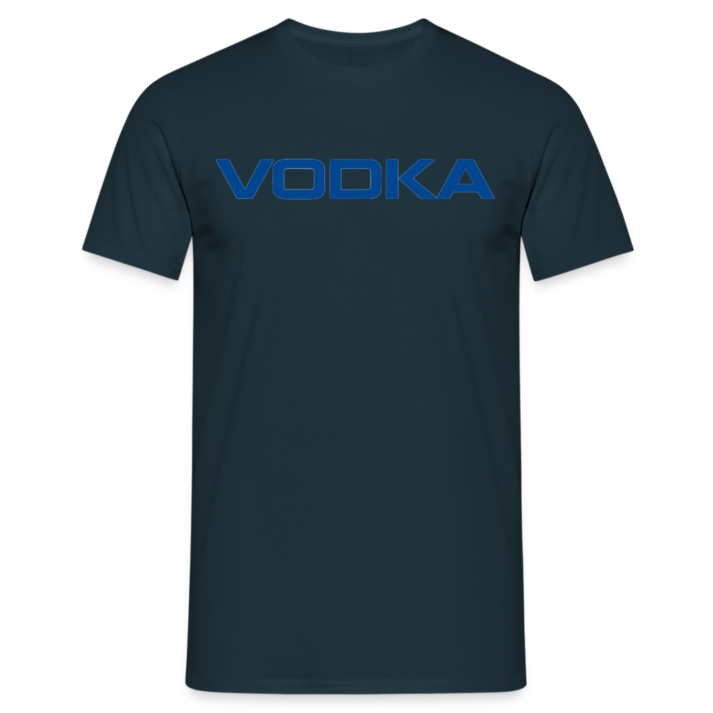 VODKA - Herren T-Shirt - Navy