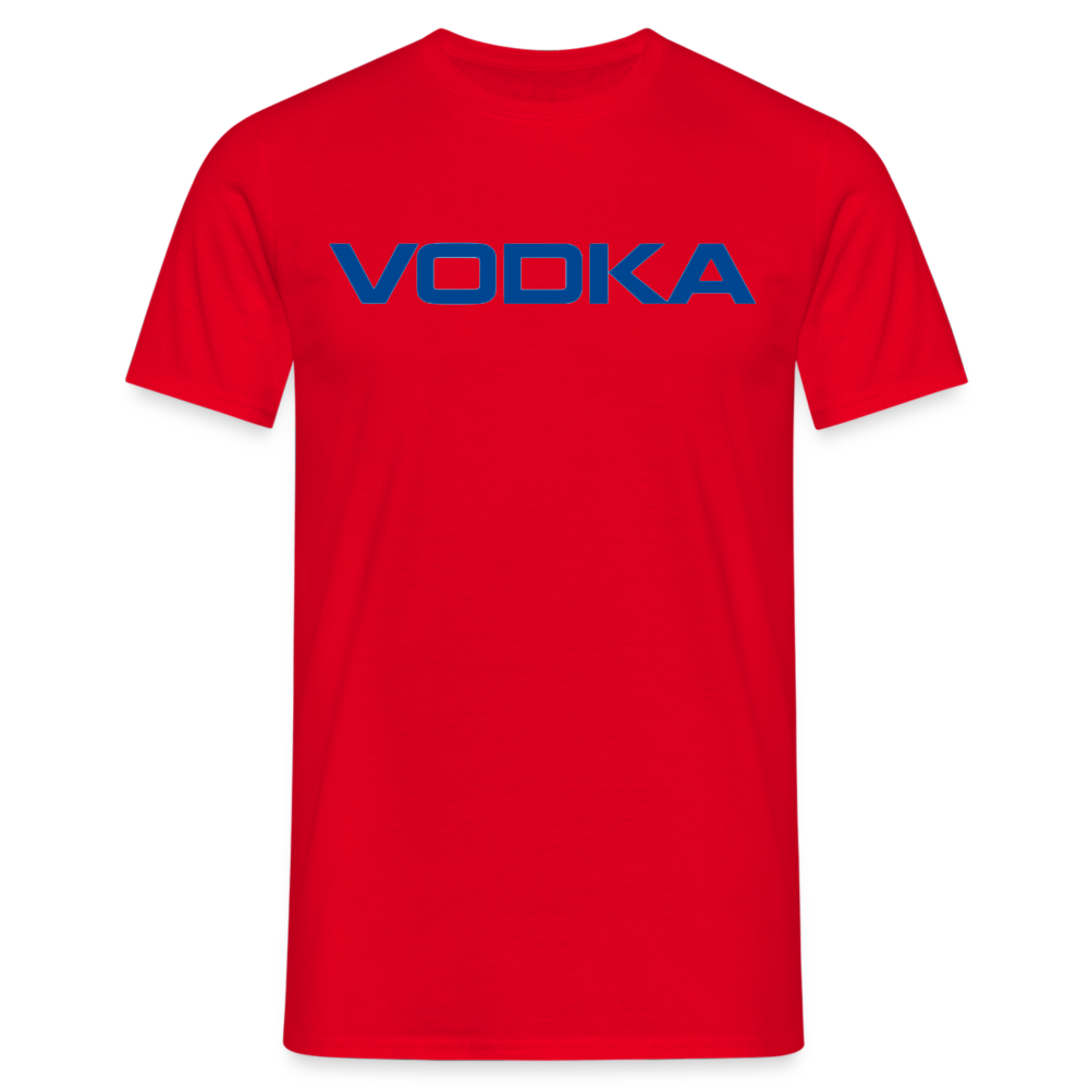 VODKA - Herren T-Shirt - Rot