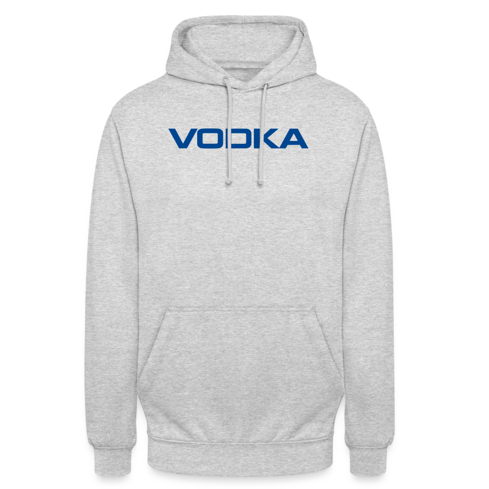 VODKA - Unisex Hoodie - Hellgrau meliert