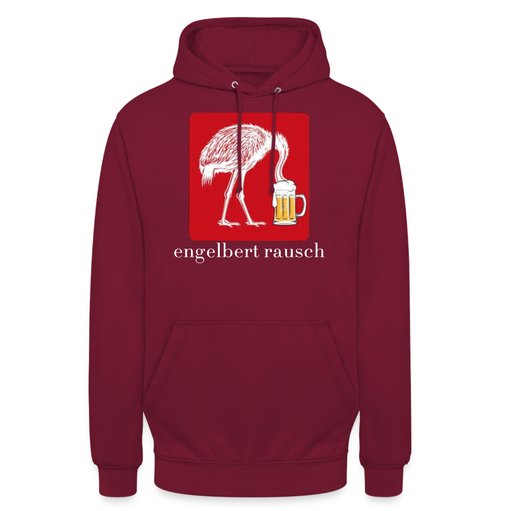 ENGELBERT RAUSCH - Unisex Hoodie - Bordeaux