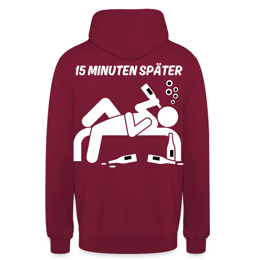 NEEE HEUTE NICHT - Unisex Hoodie - Bordeaux