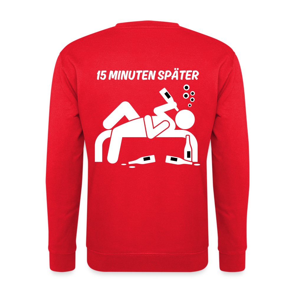 NEEE HEUTE NICHT - Unisex Pullover - Rot