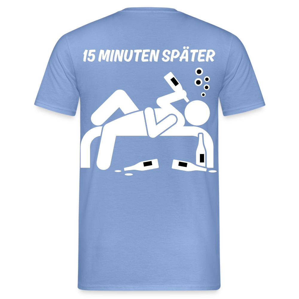 NEEE HEUTE NICHT - Herren T-Shirt - carolina blue