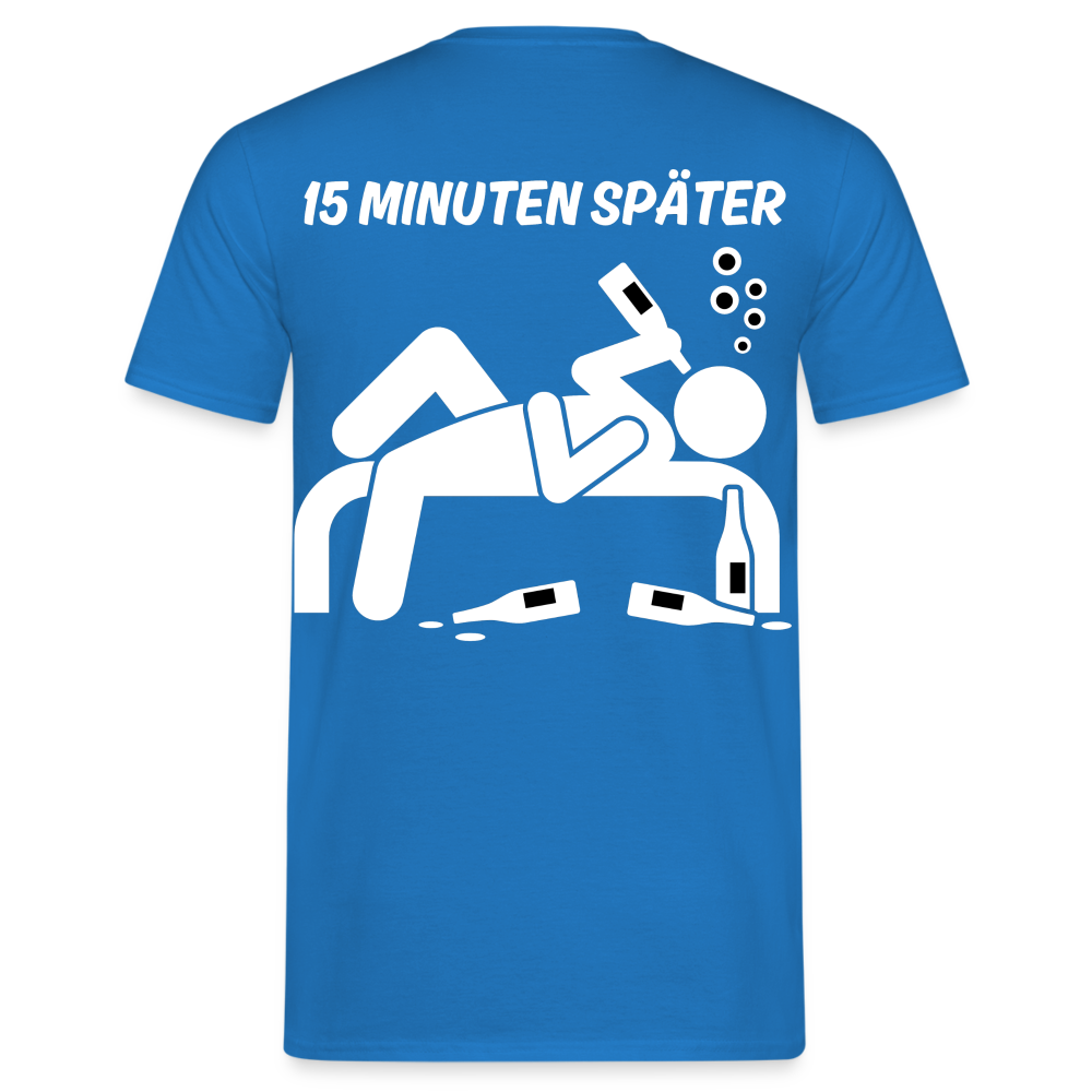 NEEE HEUTE NICHT - Herren T-Shirt - Royalblau