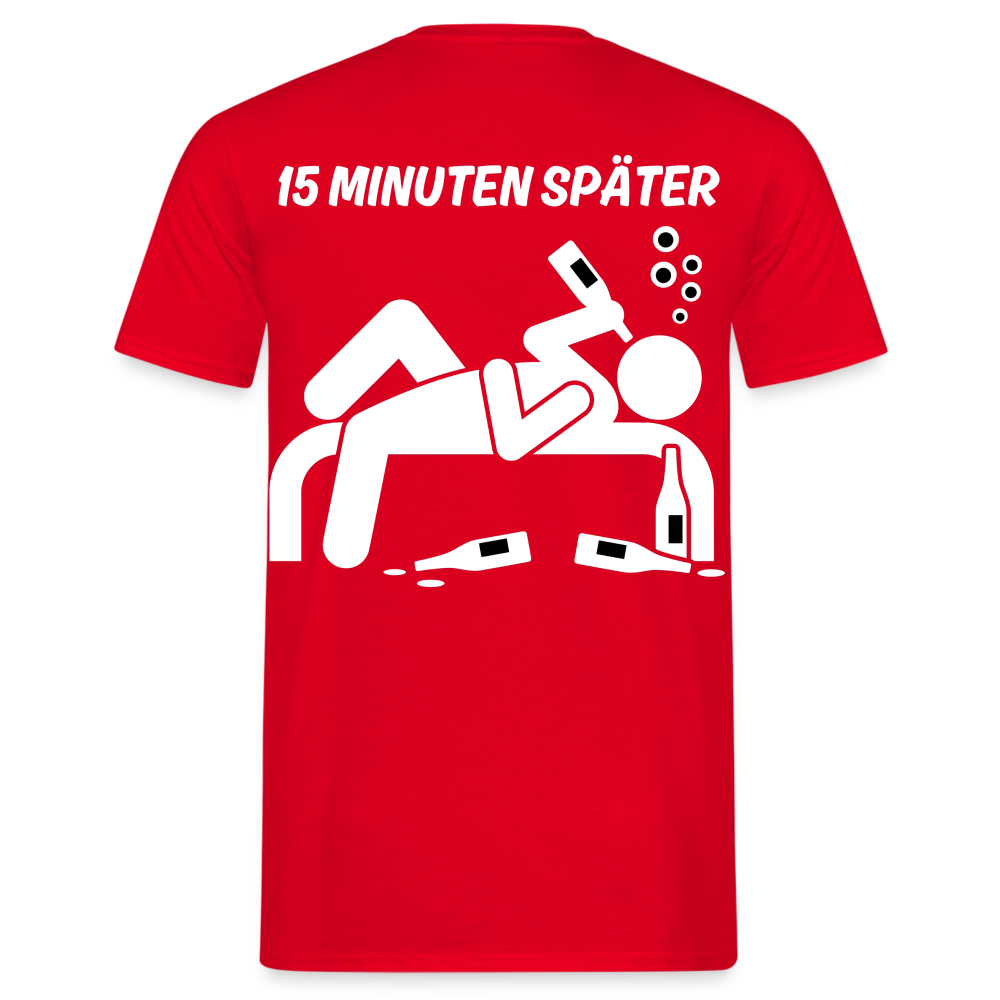 NEEE HEUTE NICHT - Herren T-Shirt - Rot