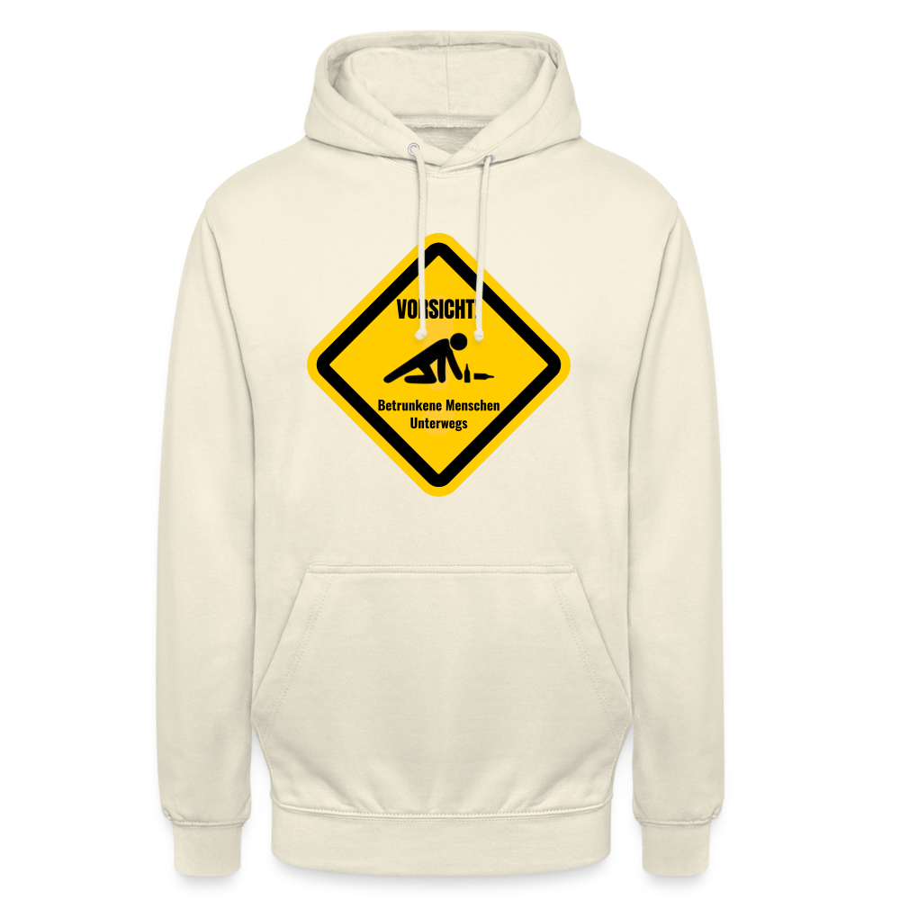 VORSICHT - Unisex Hoodie - Vanille-Milchshake