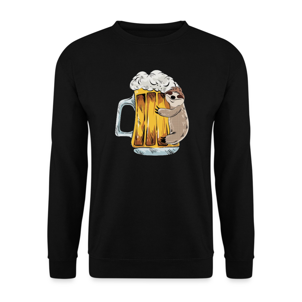 BIER PULLOVER - Unisex Pullover - Schwarz