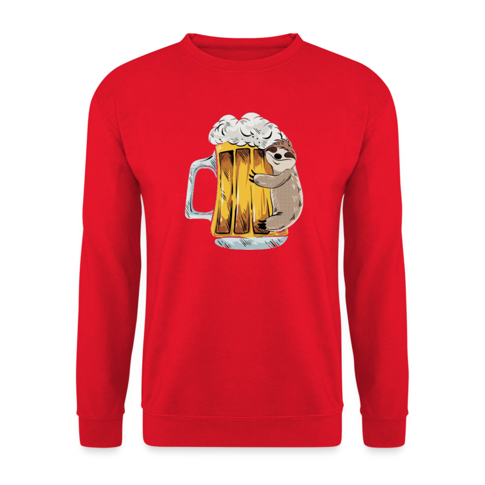 BIER PULLOVER - Unisex Pullover - Rot