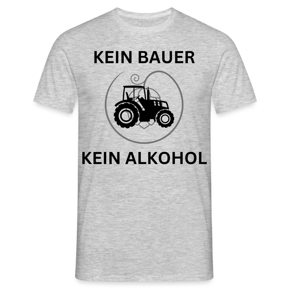 KEIN BAUER - Herren T-Shirt - Grau meliert