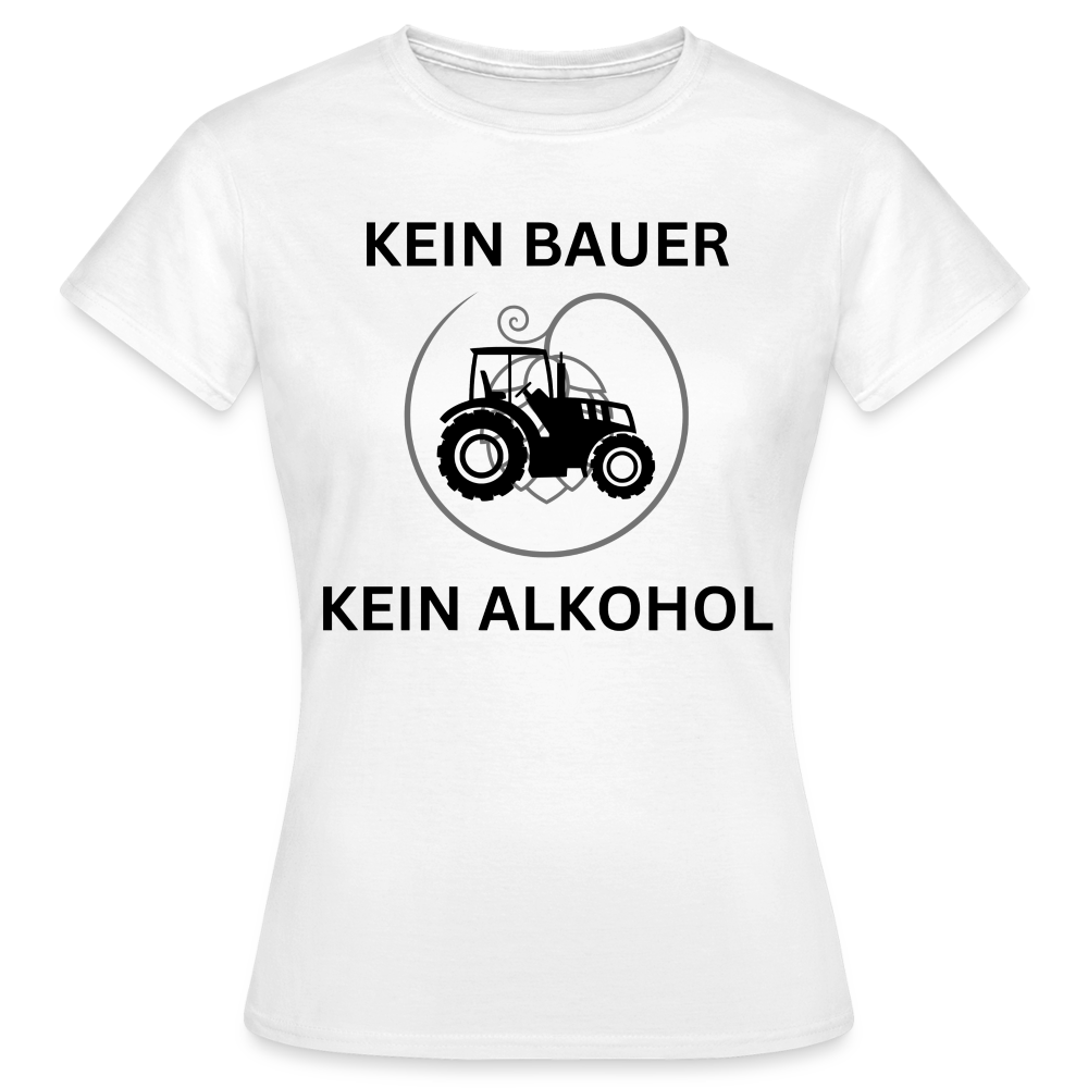 KEIN BAUER - Damen T-Shirt - weiß