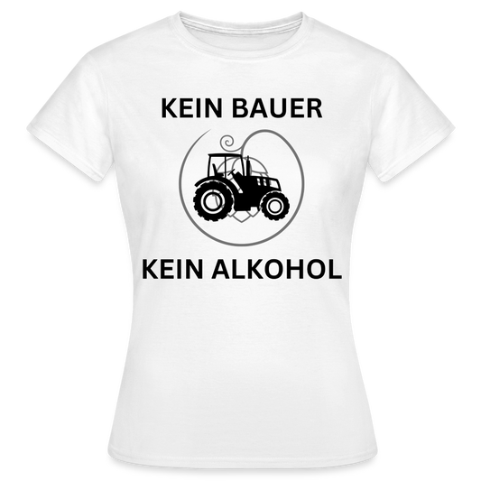 KEIN BAUER - Damen T-Shirt - weiß