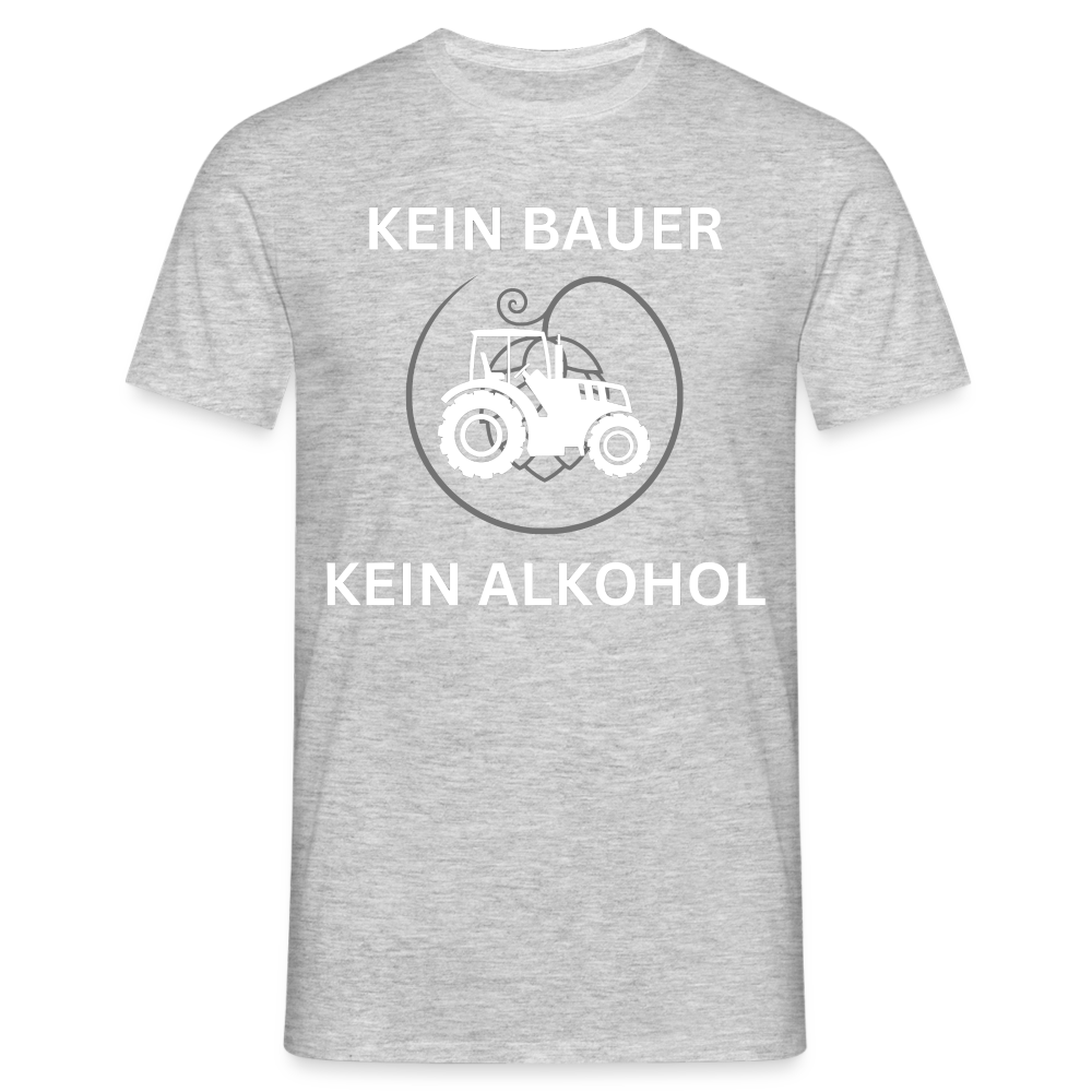 KEIN BAUER - Herren T-Shirt - Grau meliert