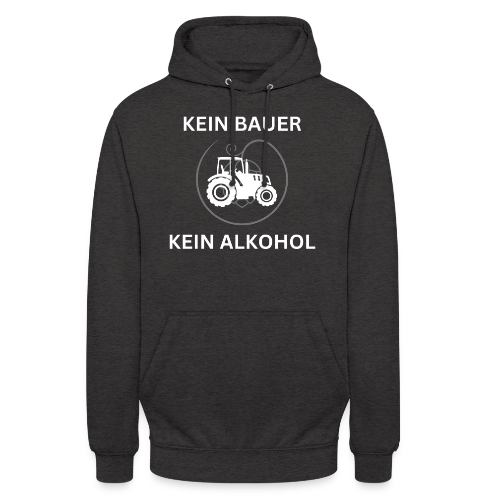 KEIN BAUER - Unisex Hoodie - Anthrazit