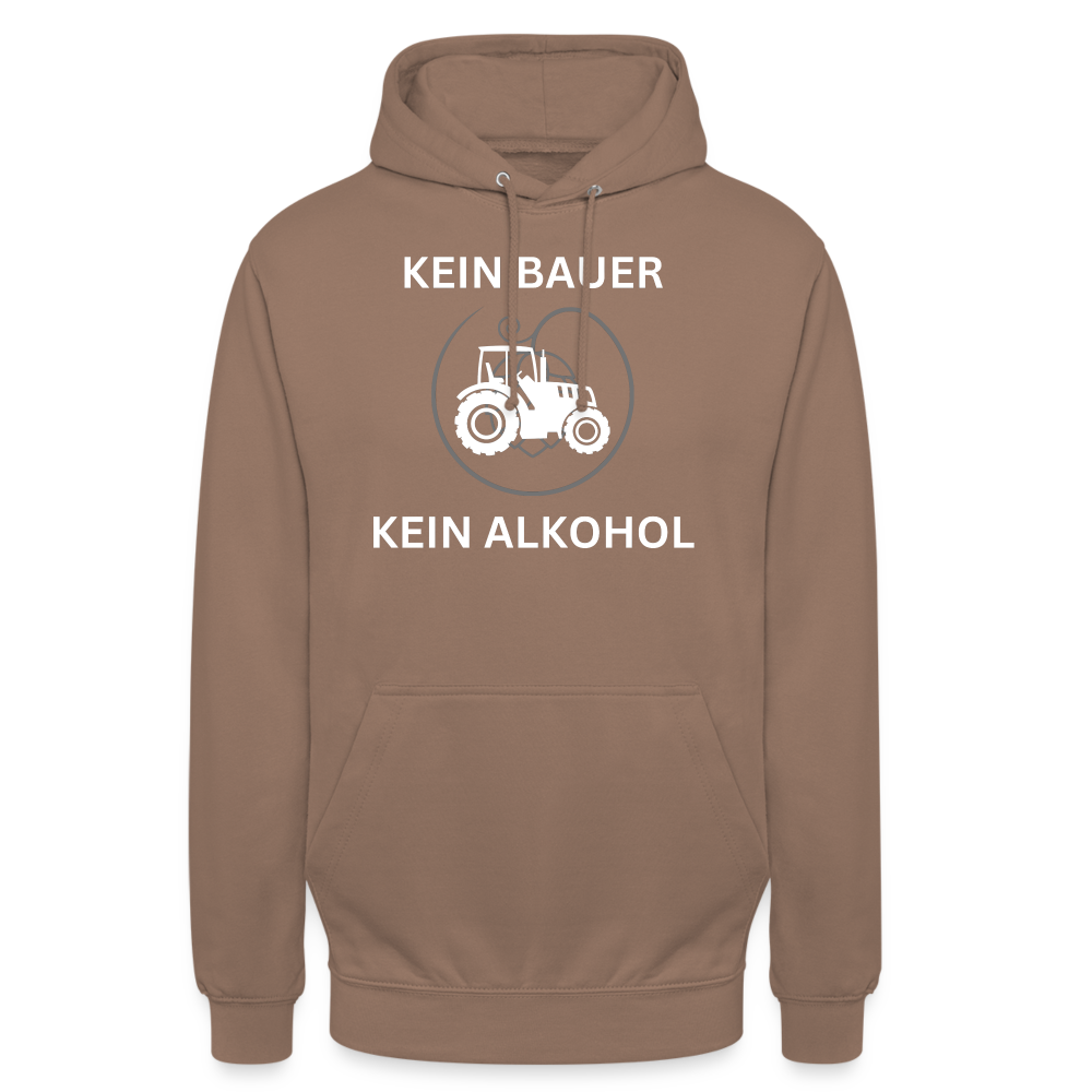 KEIN BAUER - Unisex Hoodie - Mokka