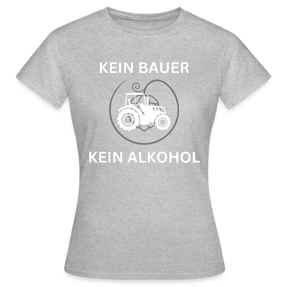 KEIN BAUER - Damen T-Shirt - Grau meliert