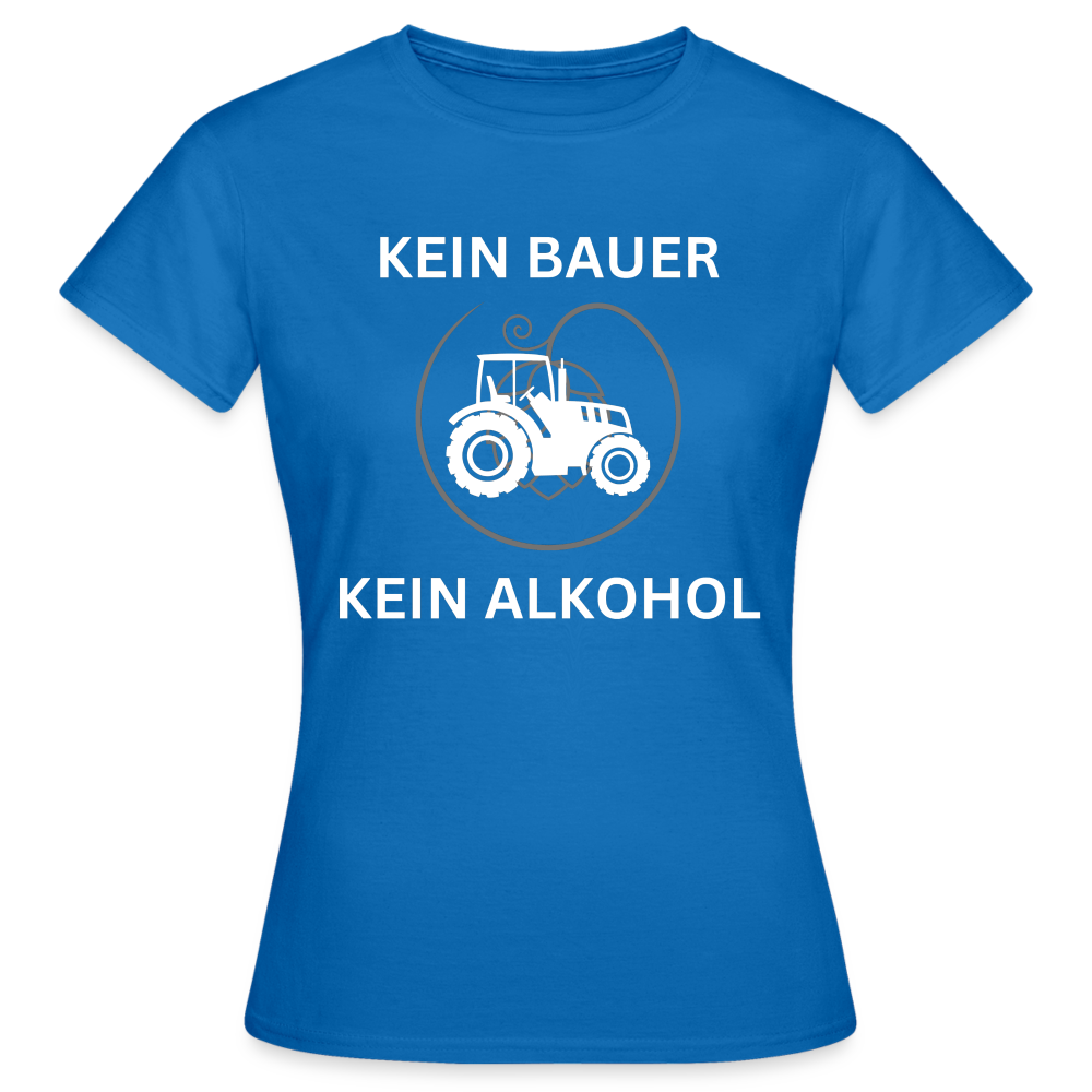 KEIN BAUER - Damen T-Shirt - Royalblau