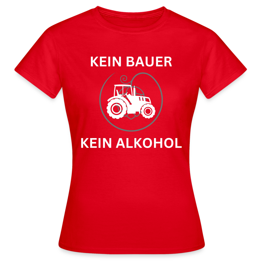 KEIN BAUER - Damen T-Shirt - Rot