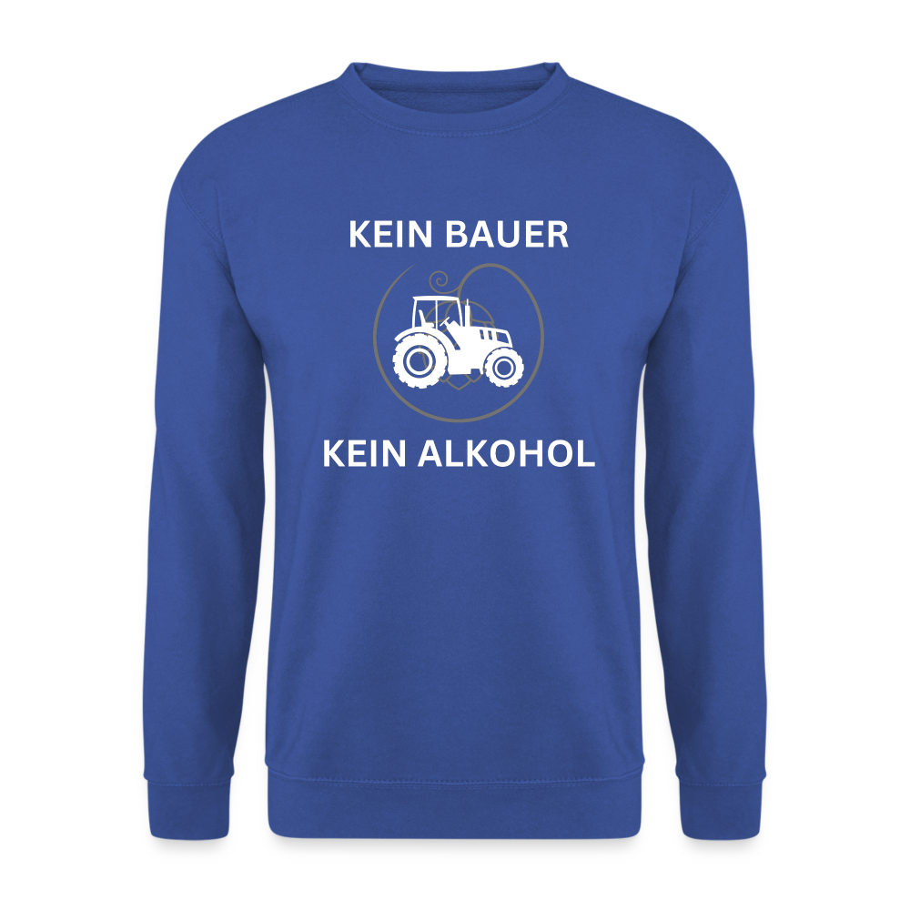 KEIN BAUER - Unisex Pullover - Royalblau