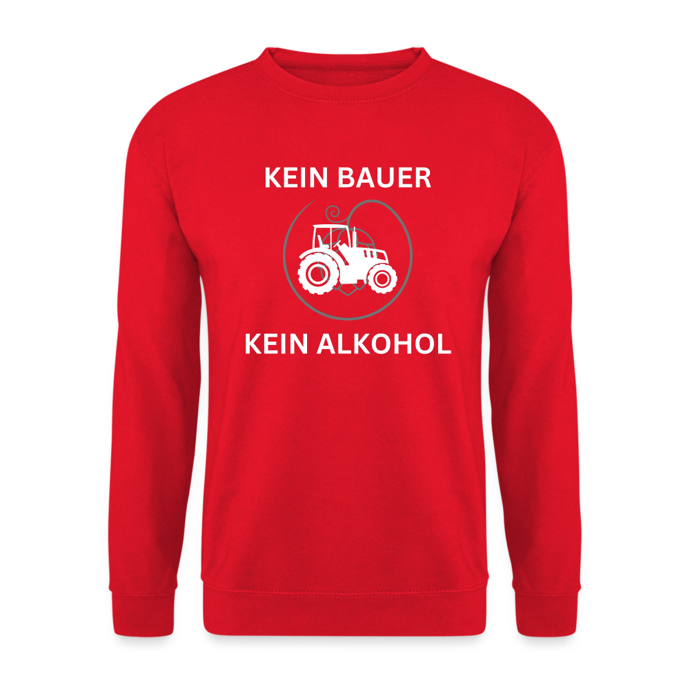 KEIN BAUER - Unisex Pullover - Rot