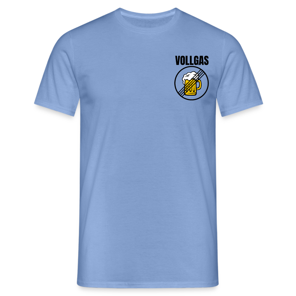 VOLLGAS - Herren T-Shirt - carolina blue