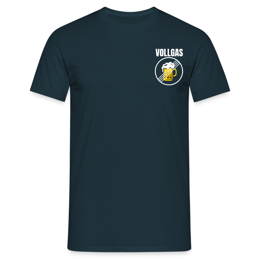 VOLLGAS - Herren T-Shirt - Navy