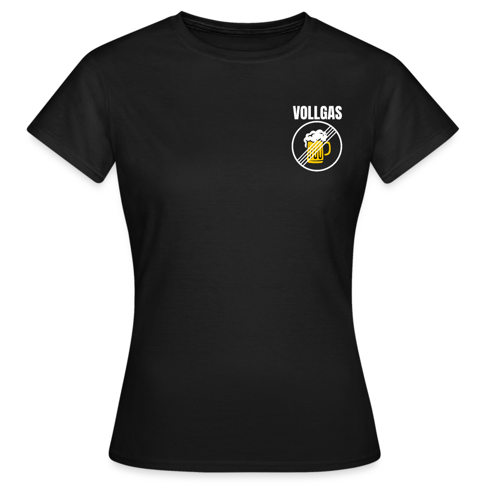 VOLLGAS - Damen T-Shirt - Schwarz