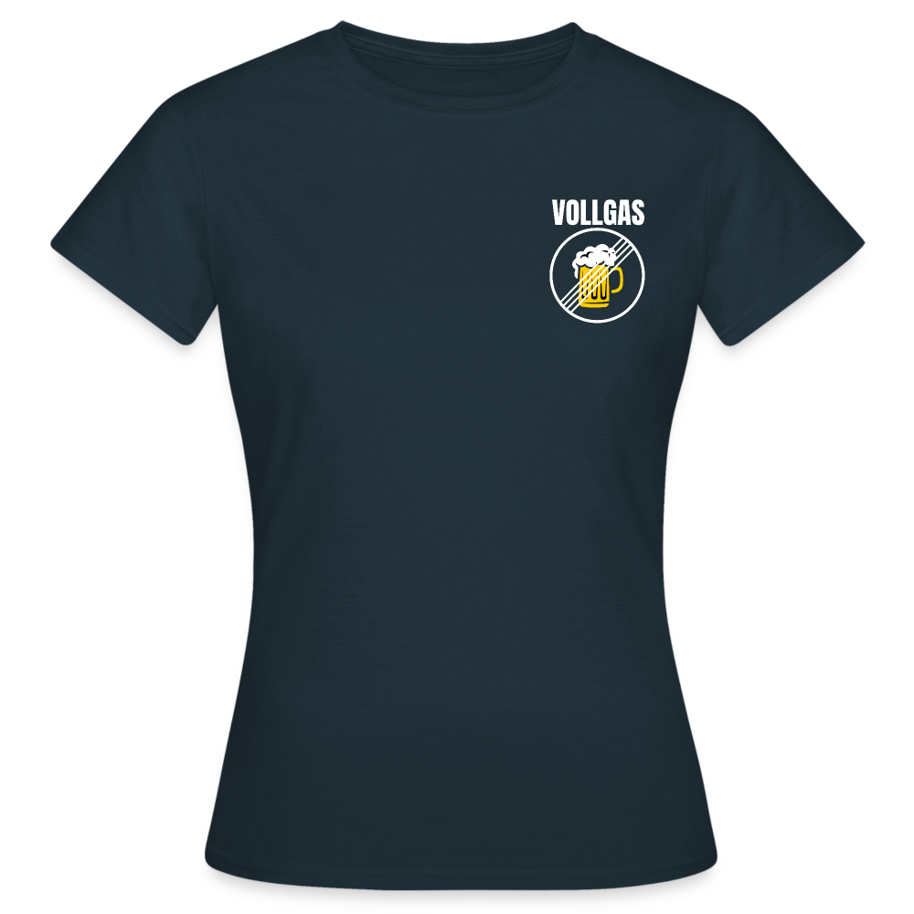 VOLLGAS - Damen T-Shirt - Navy