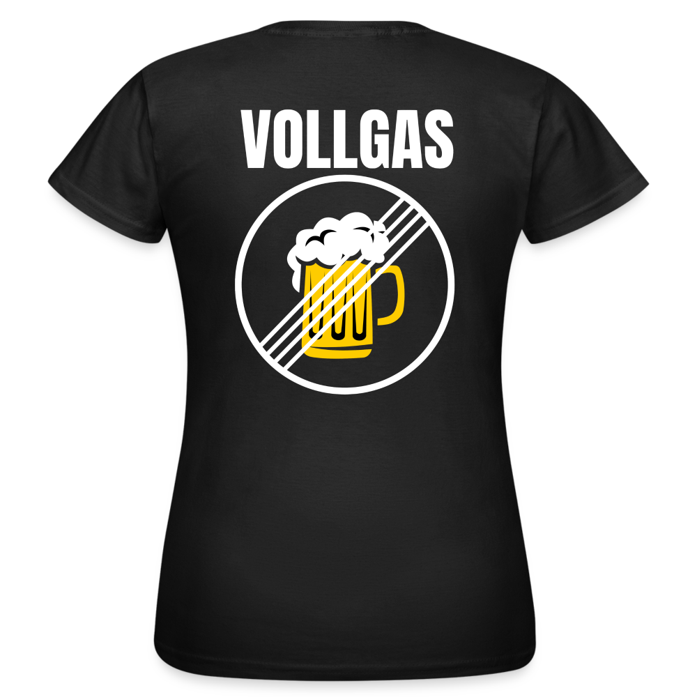 VOLLGAS - Damen T-Shirt - Schwarz