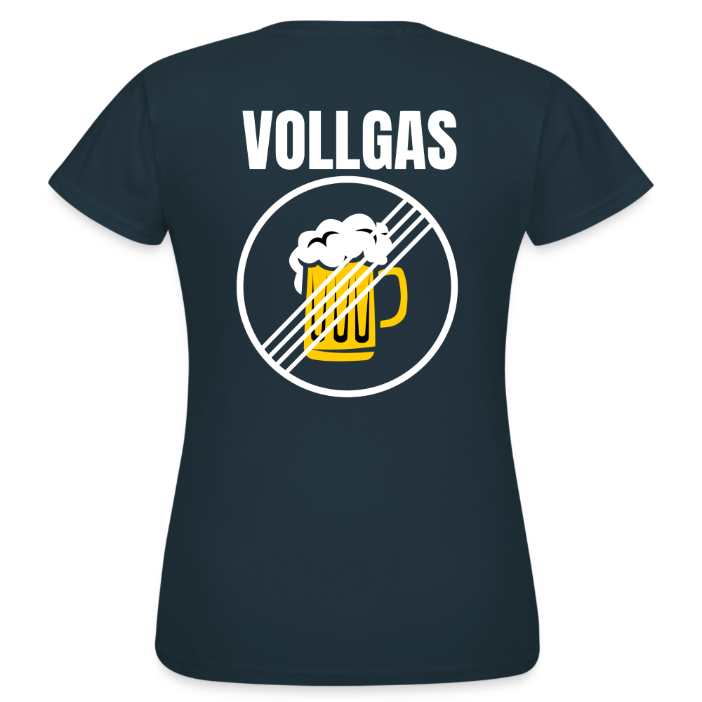 VOLLGAS - Damen T-Shirt - Navy