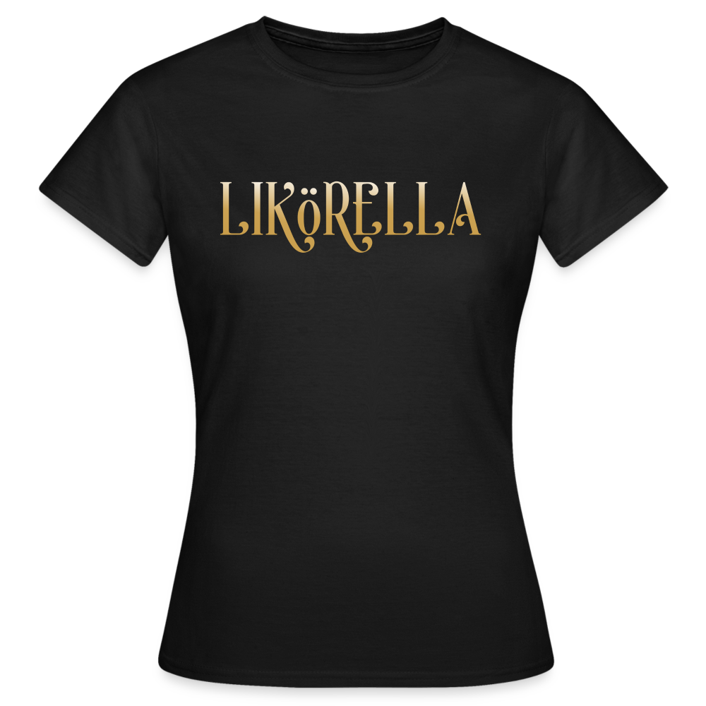 LIKÖRELLA - Damen T-Shirt - Schwarz