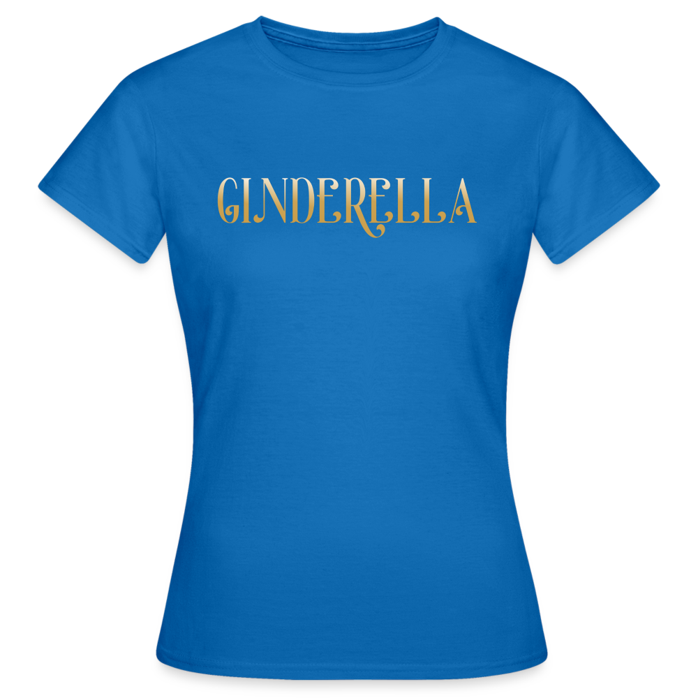 GINDERELLA - Damen T-Shirt - Royalblau