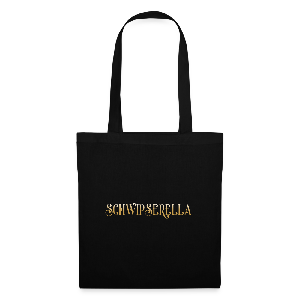 SCHWIPSERELLA - Jutebeutel - Schwarz