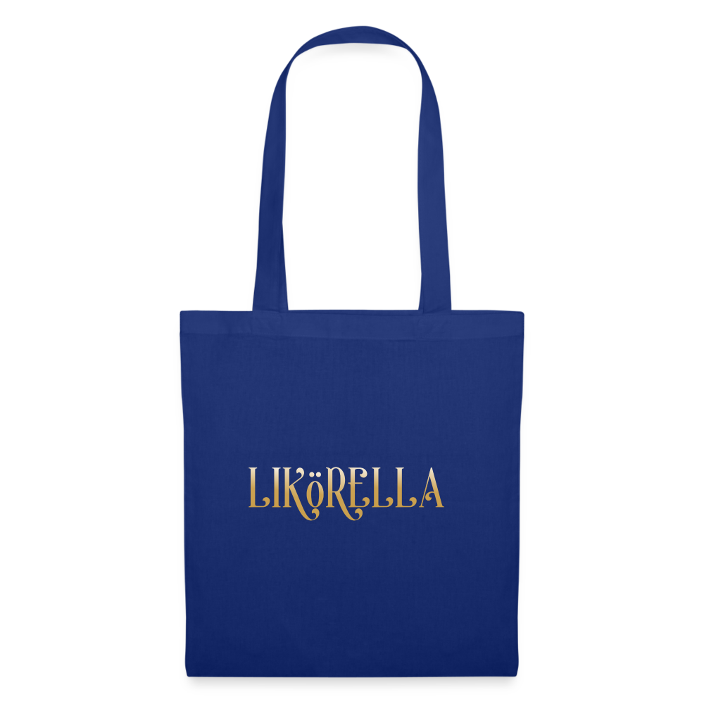 LIKÖRELLA - Jutebeutel - Royalblau