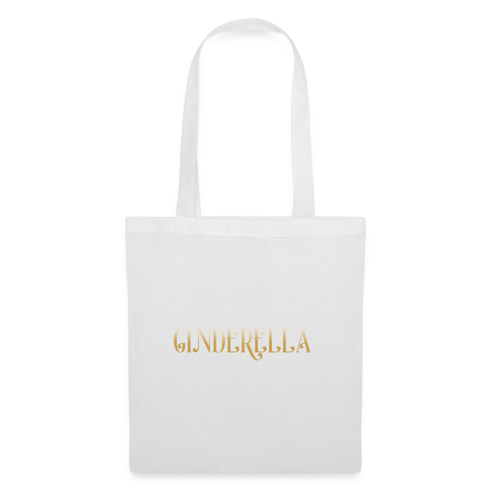 GINDERELLA - Jutebeutel - weiß