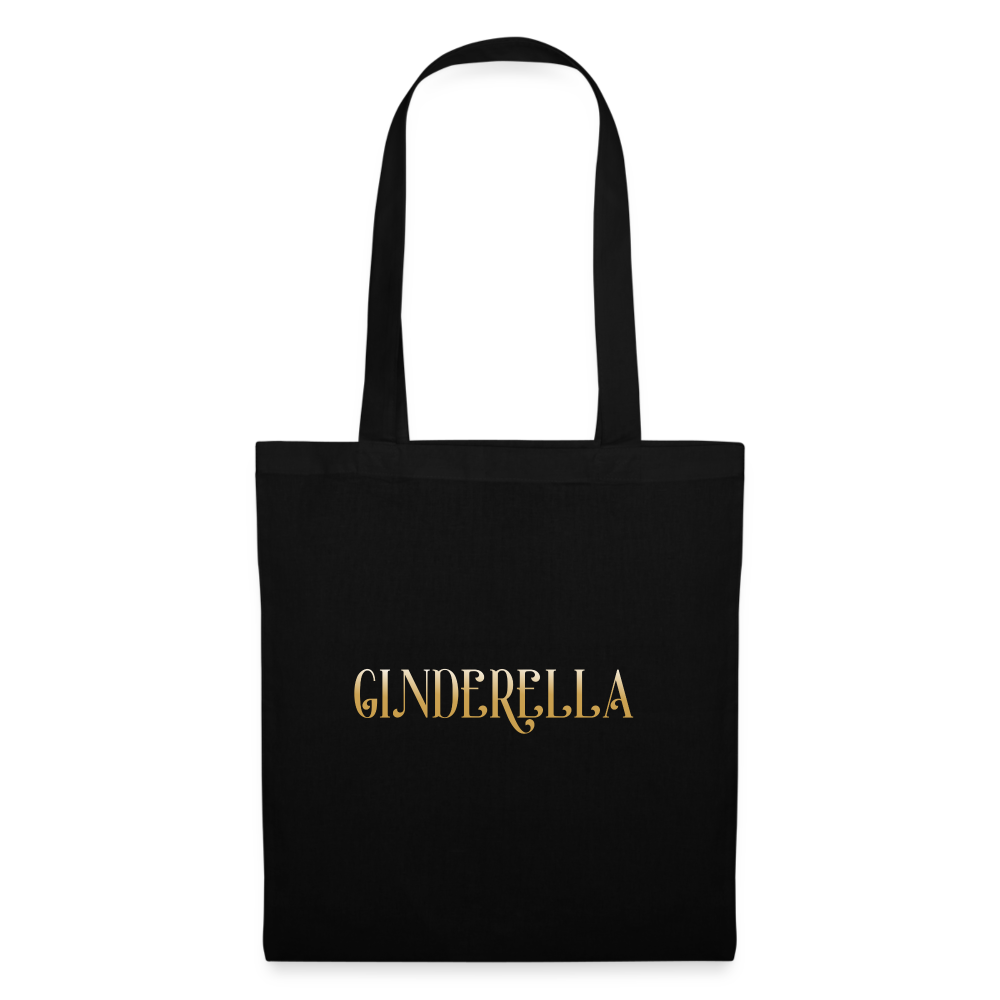 GINDERELLA - Jutebeutel - Schwarz