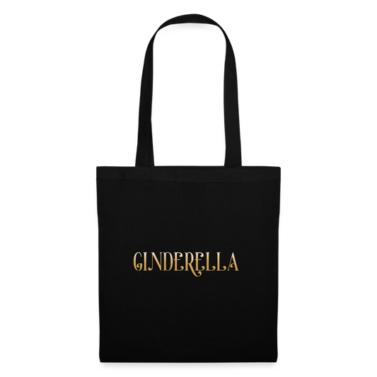 GINDERELLA - Jutebeutel - Schwarz