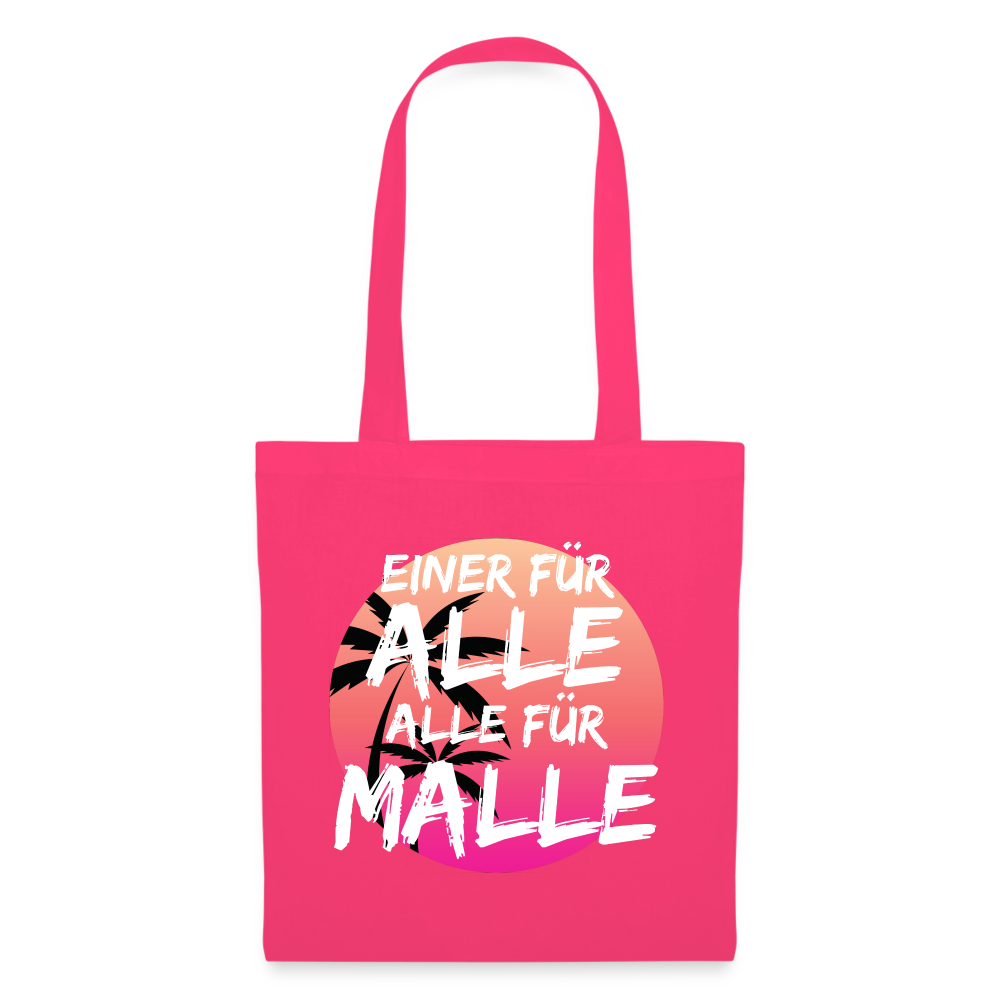 ALLE FÜR MALLE - Jutebeutel - Azalea