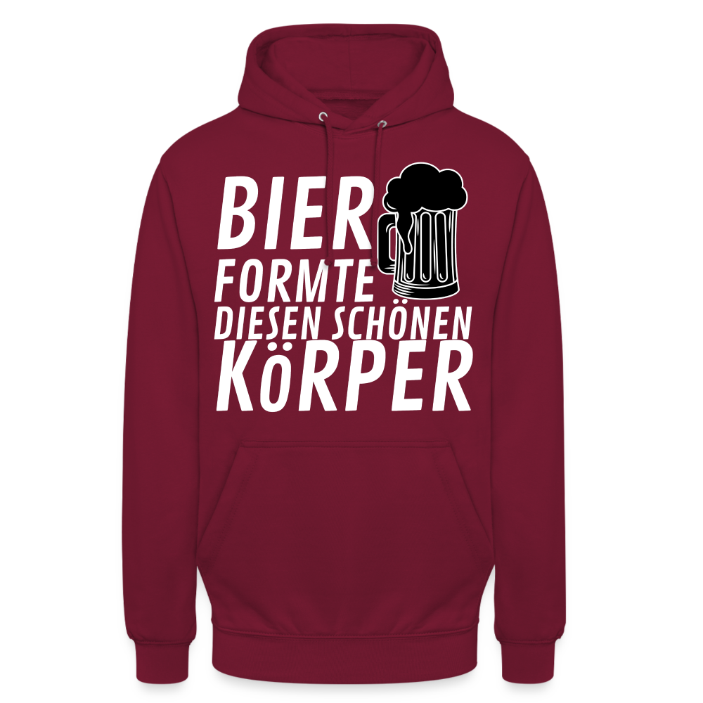 BIER FORMTE - Unisex Hoodie - Bordeaux