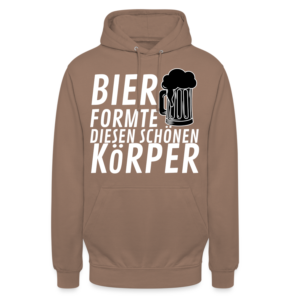 BIER FORMTE - Unisex Hoodie - Mokka