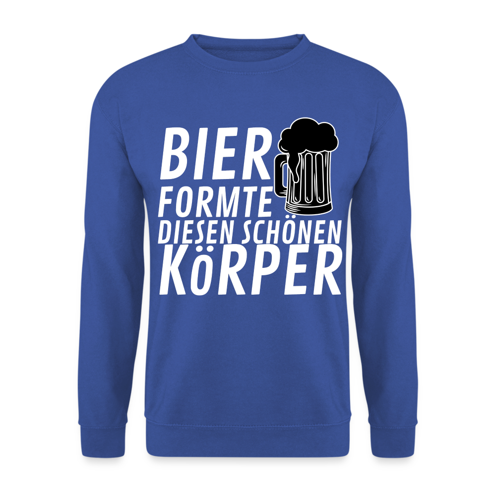 BIER FORMTE - Unisex Pullover - Royalblau