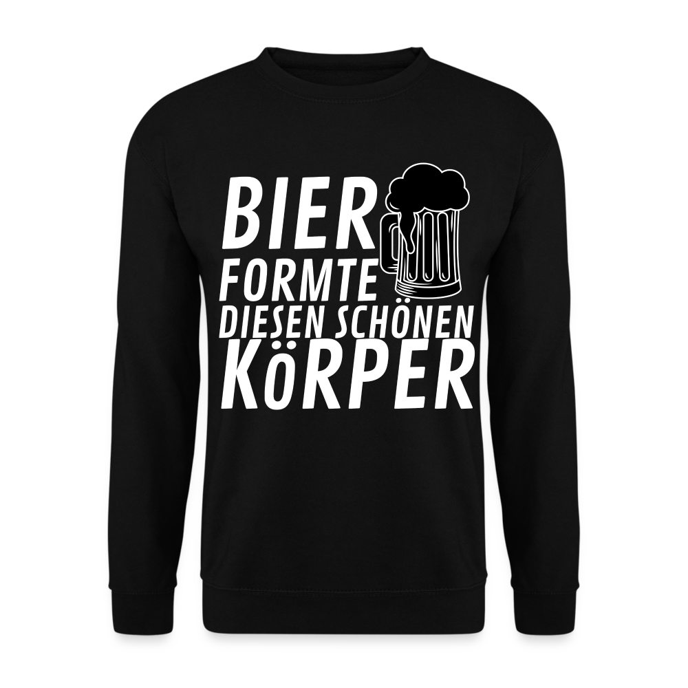 BIER FORMTE - Unisex Pullover - Schwarz