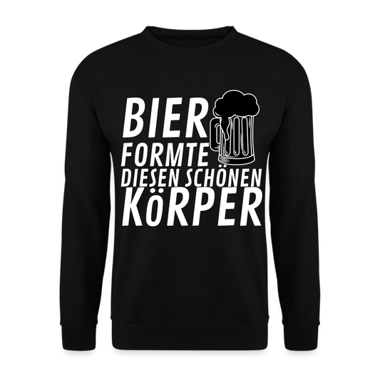 BIER FORMTE - Unisex Pullover - Schwarz