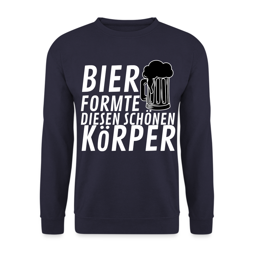 BIER FORMTE - Unisex Pullover - Navy