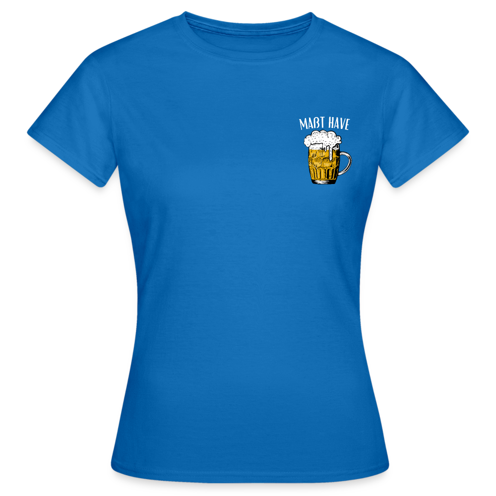 MAßT HAVE - Damen T-Shirt - Royalblau