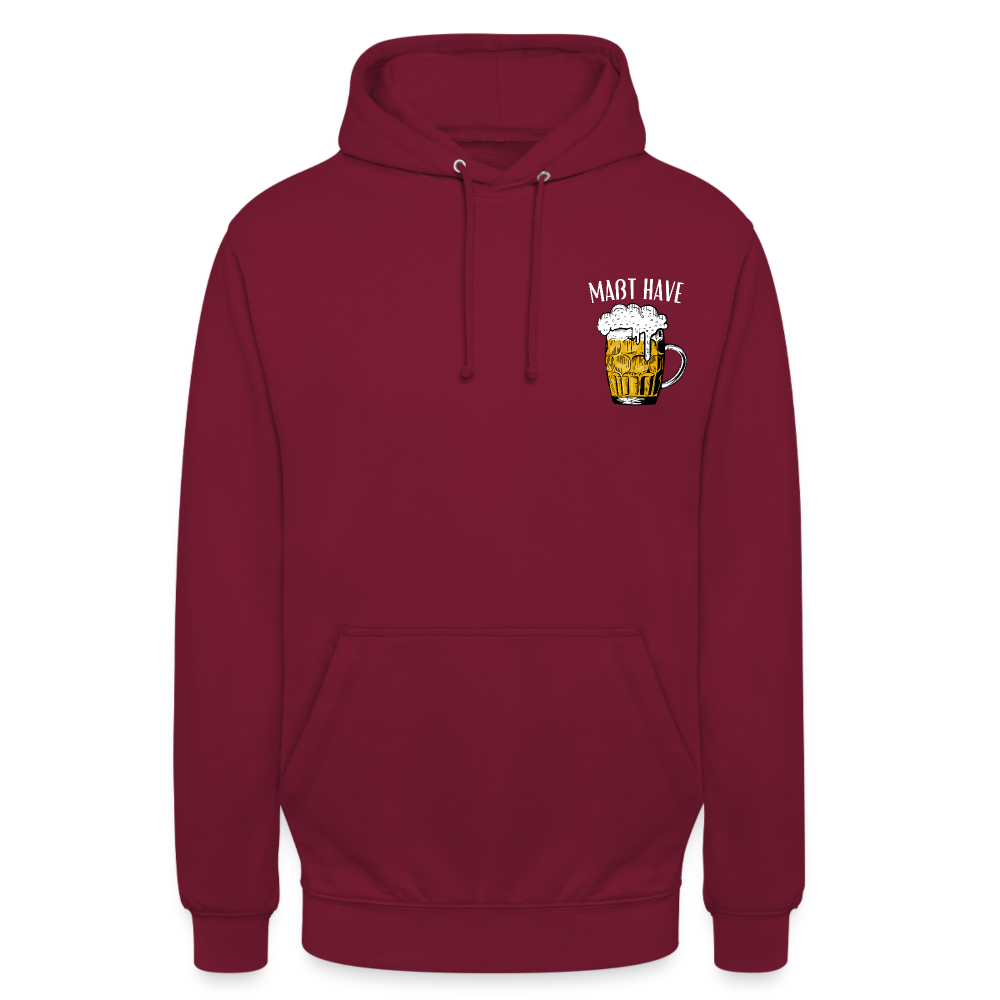 MAßT HAVE - Unisex Hoodie - Bordeaux