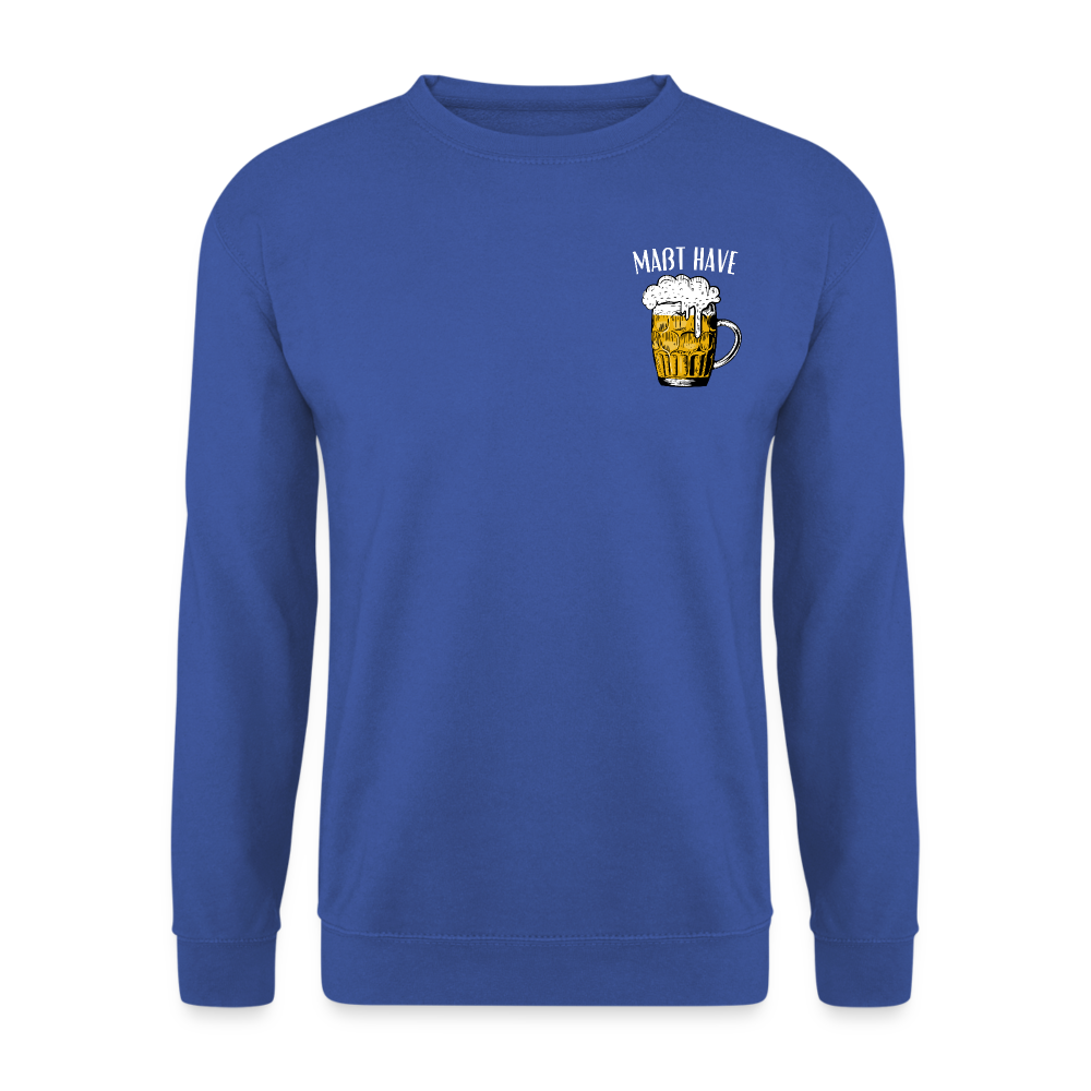 MAßT HAVE - Unisex Pullover - Royalblau